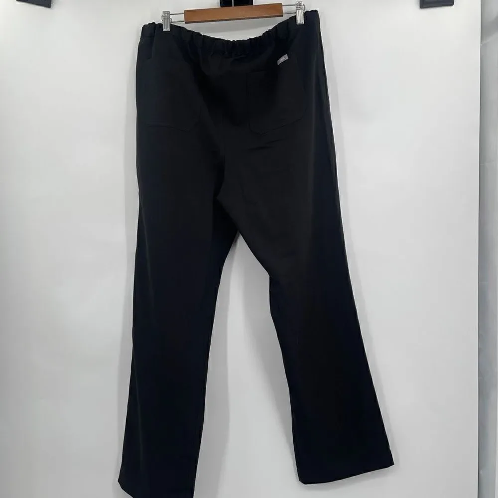 FIGS Pisco Basic Scrub Pants for Men Black Size XL